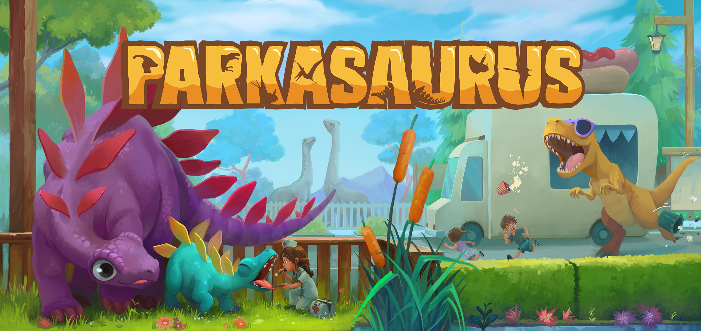 Parkasaurus video game